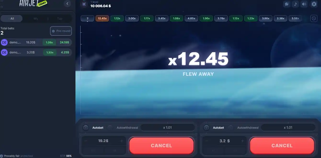 AirJet Bonuses & Casino Promotions